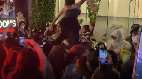 ladyboy scandal|4 Filipinos hurt in Bangkok brawl .